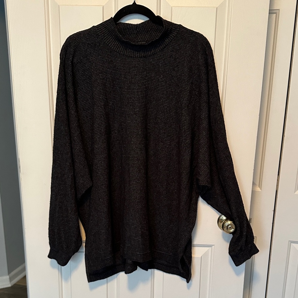 Banana Republic Charcoal Turtleneck Sweater